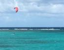 Kite surfing off Green Island: This is a popular place to see these athletes in action.